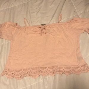 Pink Crop Top